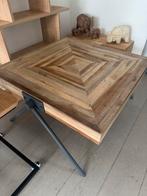 Table basse en teck Sean 90 x 90 cm, Maison & Meubles, Enlèvement, Neuf