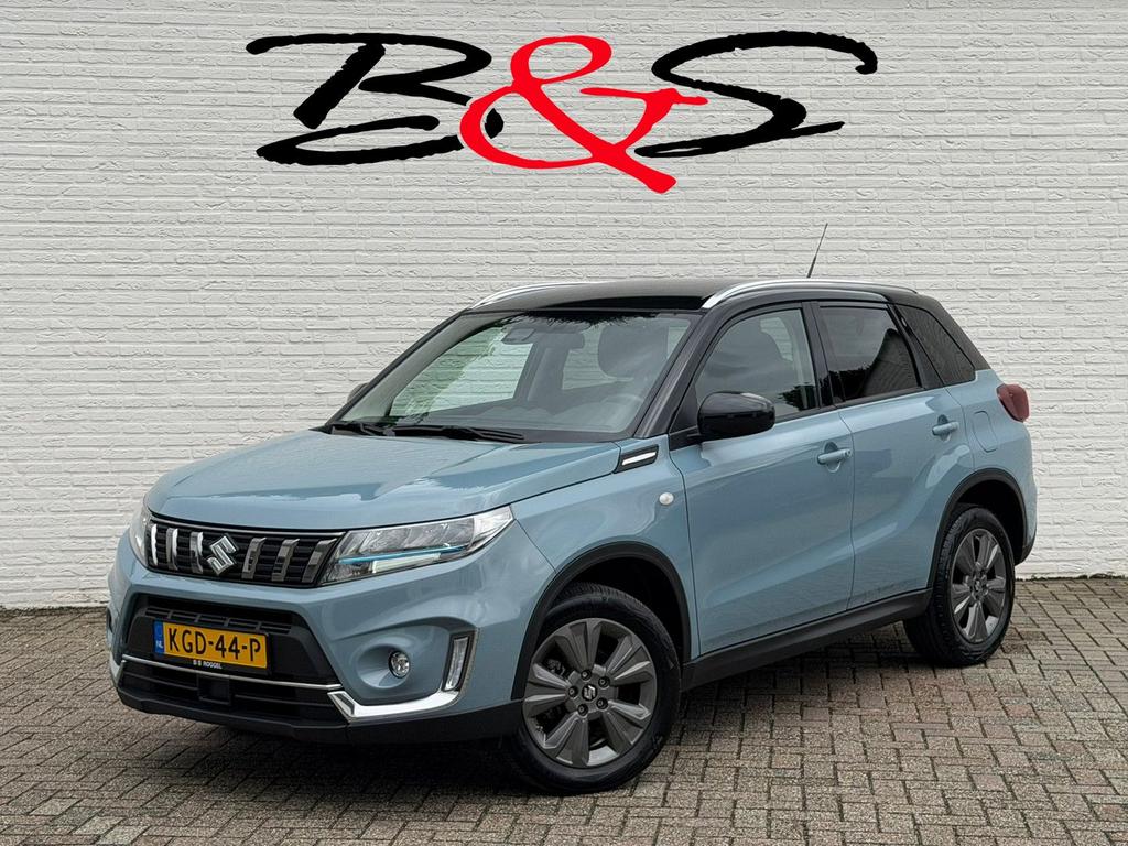 Suzuki Vitara 1.5 Hybrid Automaat Full led Adapt Cruise Clim, Auto's, Suzuki, Automaat, Start-stop-systeem, Blauw, Bedrijf