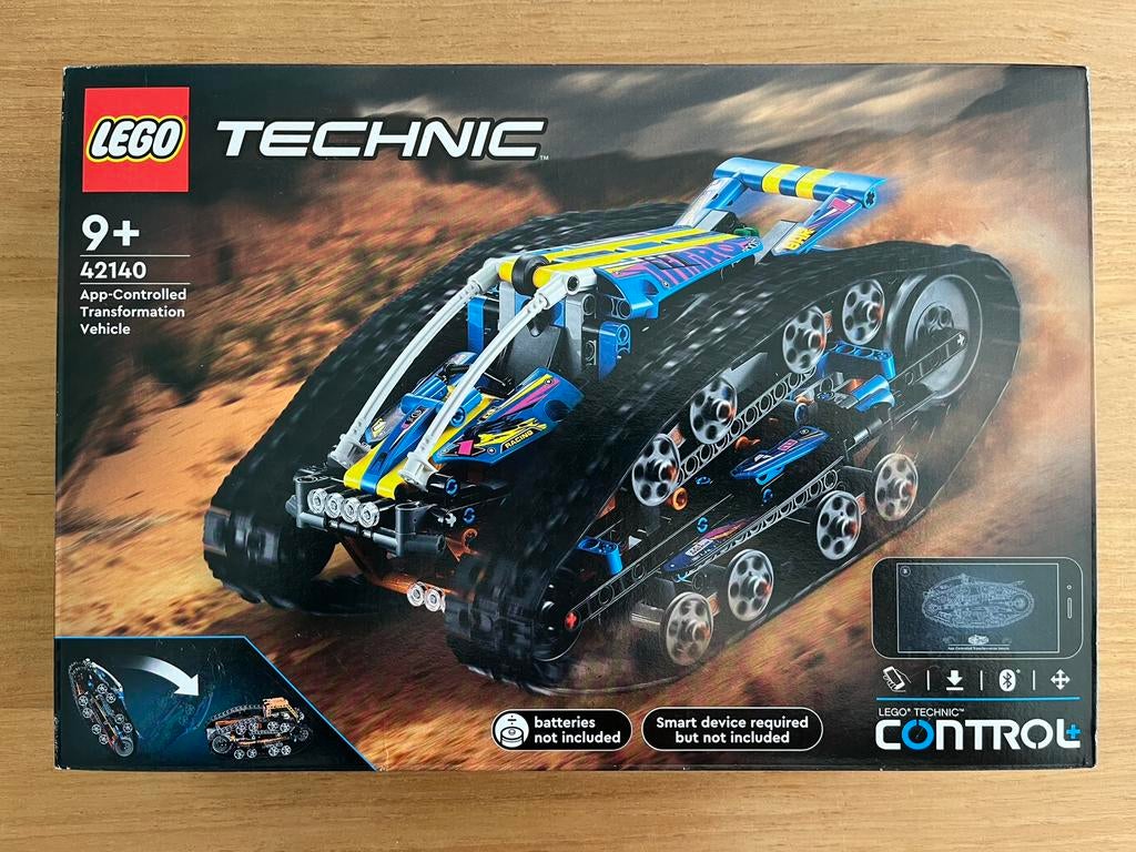 LEGO Technic 42140 Transformatievoertuig met app-besturing, Kinderen en Baby's, Speelgoed | Duplo en Lego, Lego, Nieuw, Ophalen of Verzenden