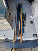 Vintage vis gerei als lot te koop, Ophalen