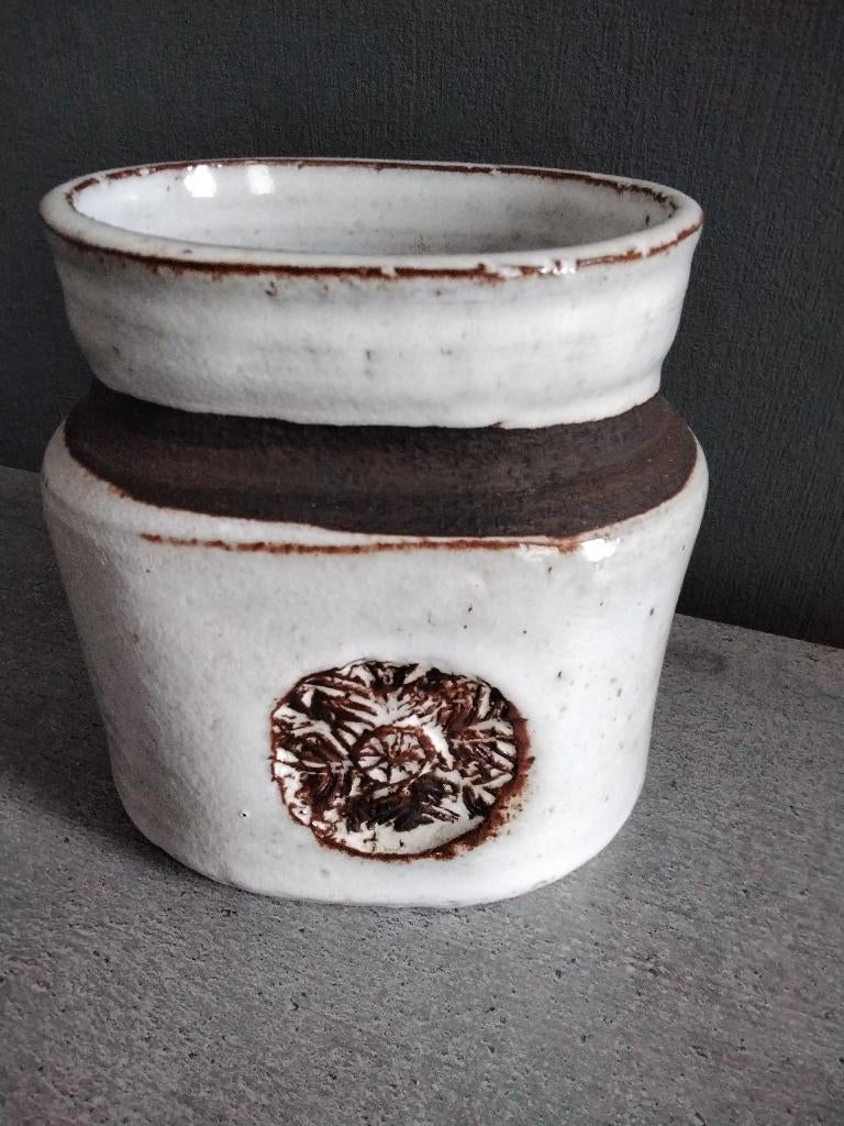 Vallauris Thiry steengoedvaas, Antiek en Kunst, Ophalen