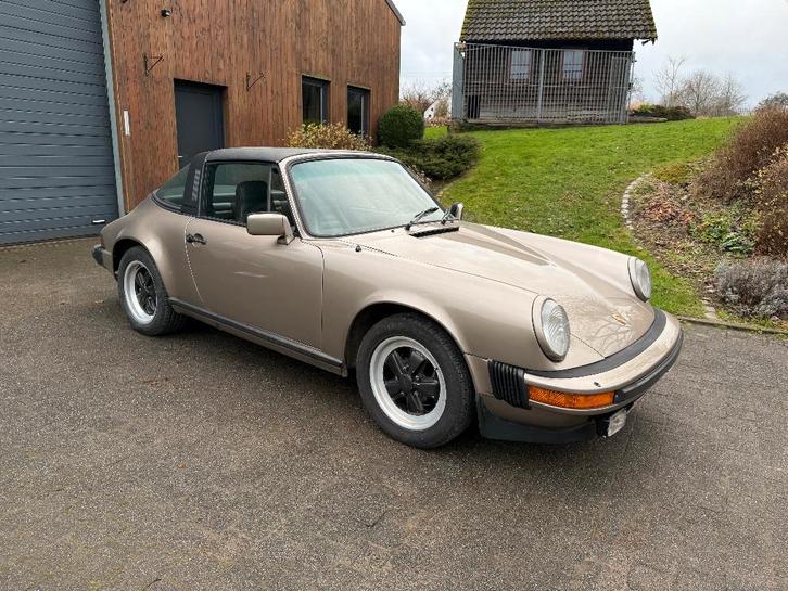 PORSCHE 911 3.0SC TARGA, Autos, Porsche, Particulier, Vitres électriques, Essence, Cabriolet, 2 portes, Boîte manuelle, Beige