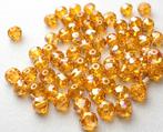 lot kralen 71 geel AB facet 8mm, Verzenden, Nieuw, Kraal