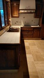 Masief eiken keuken. Goed onderhouden staat., Huis en Inrichting, Ophalen, Gebruikt, Hoekkeuken