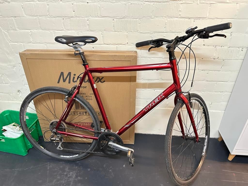 Dportieve fiets Trak FX 7.1, Vélos & Vélomoteurs, Vélos | VTT & Mountainbikes, VTT rigide, Enlèvement, Utilisé, Trek