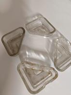 Glazen poten kachel, Ophalen