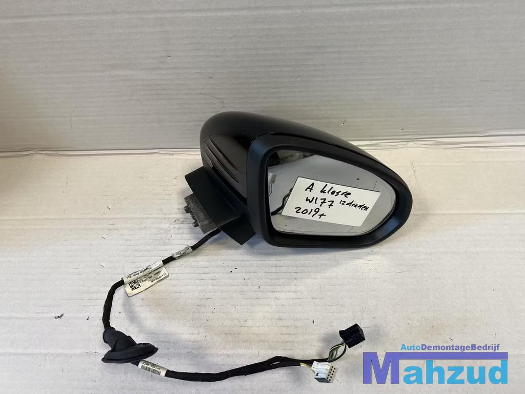 MERCEDES A KLASSE W177 zwart rechts spiegel 2019+, Gebruikt, Mercedes-Benz AG, Mercedes-Benz, Mercedesstrasse 120
70372  Stuttgart, DE