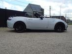 MX5 2.0 * SPORTUITLAAT * NAVI * LEDER * ALU BLACK *, Auto's, Mazda, Voorwielaandrijving, 1998 cc, 4 cilinders, Cabriolet
