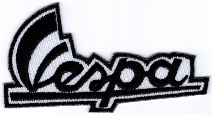 Vespa stoffen opstrijk patch embleem #5, Motoren, Accessoires | Overige, Nieuw, Verzenden