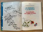 Les Schtroumpfs et le cracoucass EO + dedicace Walthery, Livres, Une BD, Enlèvement ou Envoi, Utilisé