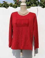 Rood/bordeauxrode trui L, Kleding | Dames, Truien en Vesten, Ophalen of Verzenden, Zo goed als nieuw, Maat 38/40 (M), Rood