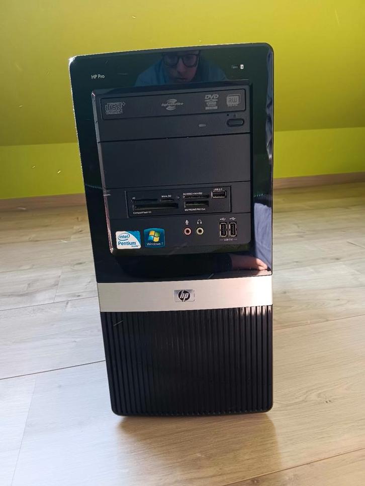 Ancienne tour pc HP, Informatique & Logiciels, Ordinateurs de bureau, Comme neuf, 2 à 3 Ghz, HDD, Moins de 4 GB, Enlèvement