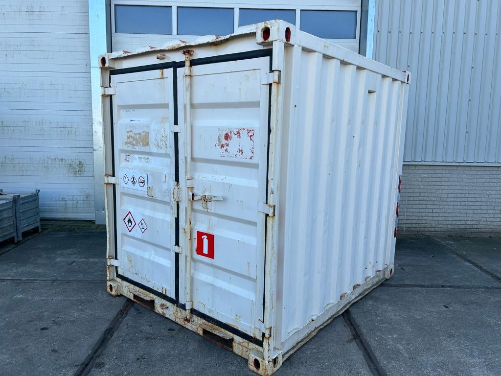 Zeecontainer/zee container/opslagcontainer 8FT gebruikt, Articles professionnels, Machines & Construction | Abris de chantier & Conteneurs