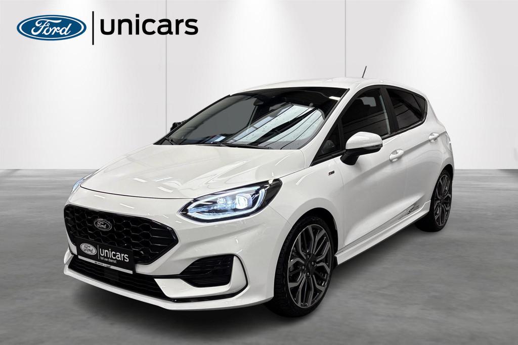 Ford Fiesta 1.0i EcoBoost 74kW ST-Line TOP AANBIEDING, Voorwielaandrijving, Stof, Gebruikt, 580 kg