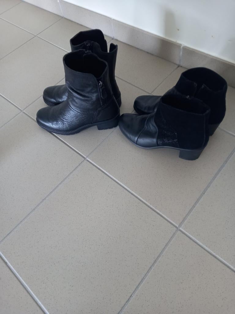 2 paar laarsjes, Vêtements | Femmes, Chaussures, Enlèvement, Noir