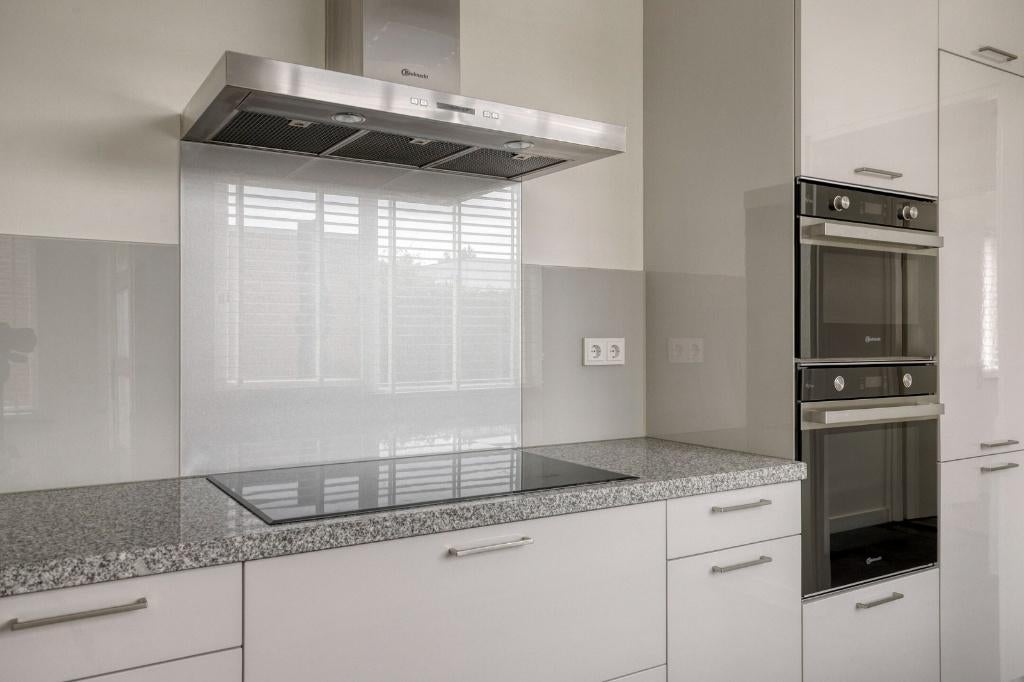 moderne design hoekkeuken –grijs hoogglans GEDEMONTEERD, Maison & Meubles, Cuisine | Cuisines complètes, Enlèvement ou Envoi, Granit ou Pierre