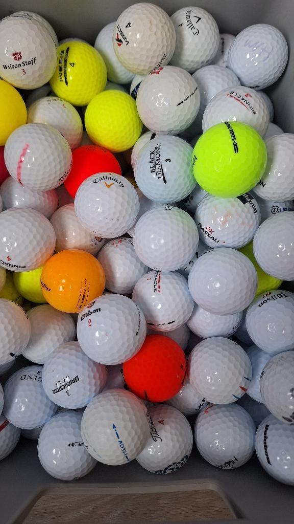 400 mix golfballen, Sport en Fitness, Golf, Ophalen, Gebruikt, Bal(len)