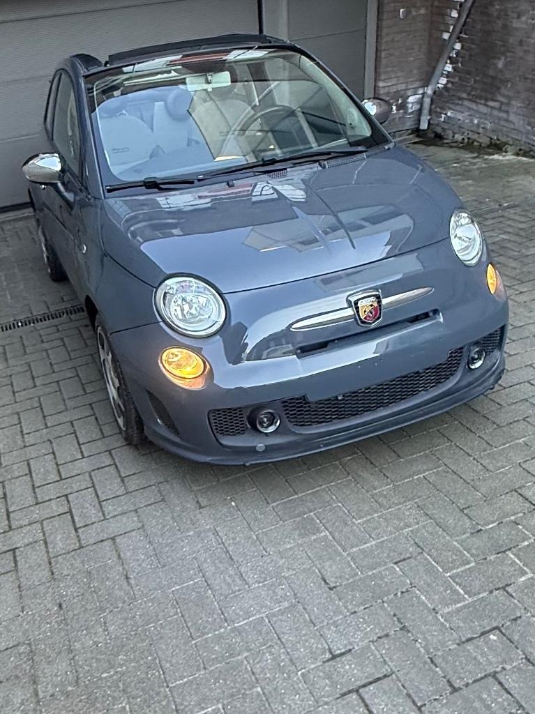 Fiat 500 cabrio automaat Abarth pakket, Autos, Euro 5, Achat, Cabriolet, Autres couleurs