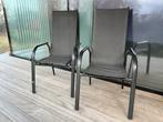 Lot de 2 chaises alyminium, Jardin & Terrasse, Enlèvement, Utilisé