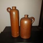 Twee flessen in aardewerk, Ophalen of Verzenden