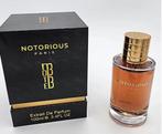Extrait de parfum Notorious 100ml (note33), Bijoux, Sacs & Beauté, Enlèvement, Neuf