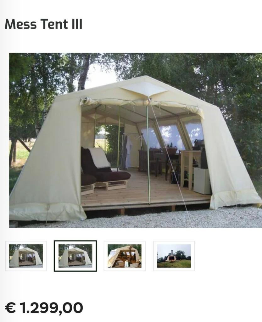 Mess III Canvastent, Caravans en Kamperen, Tenten, Ophalen