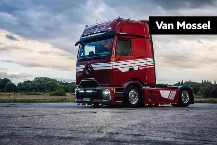 Actros 1853 LS 4x2 LHD Powerliner, Auto's, Overige Auto's, Bedrijf, Diesel, Overige carrosserie, Automaat, Stof, Gebruikt, BTW verrekenbaar