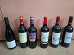 6 X verschillende rode wijn, Verzamelen, Ophalen, Frankrijk, Nieuw, Rode wijn