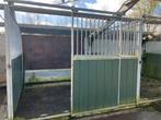 6 paardenboxen zijwand + voorwand met schuifdeur 300x300x220, Dieren en Toebehoren, Stalling, 1 paard of pony