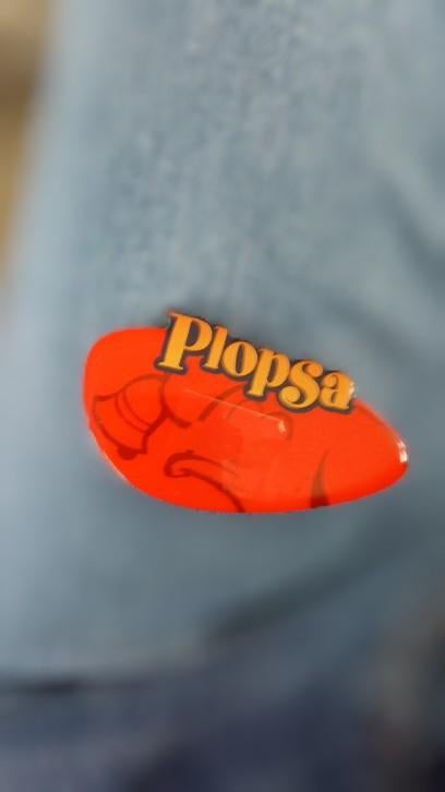 Badge Plopsaland, Collections, Broches, Pins & Badges, Enlèvement ou Envoi
