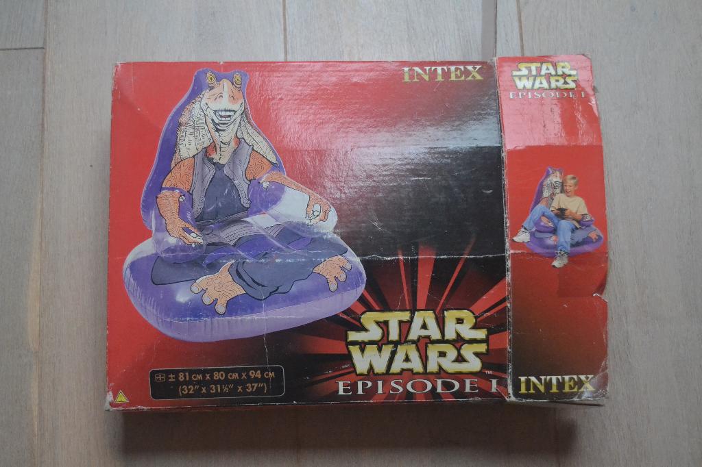 Jar Jar Binks opblaasbare fauteuil, Ophalen of Verzenden, Gebruikt, Replica