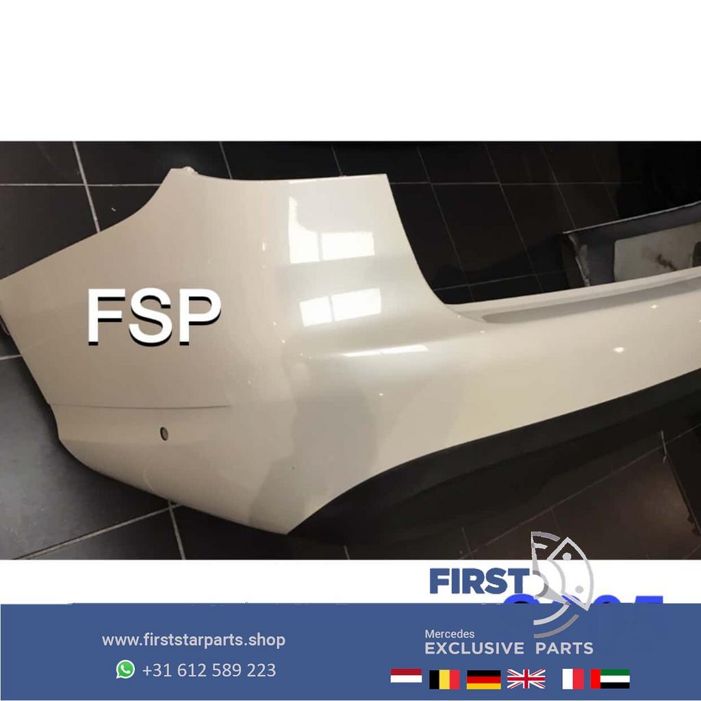 W205 Station ACHTERBUMPER WIT Mercedes C Klasse T model S205, Gebruikt, -, Ophalen of Verzenden, Achter