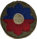 US ww2 patch 9th Infantry Division, Collections, Envoi