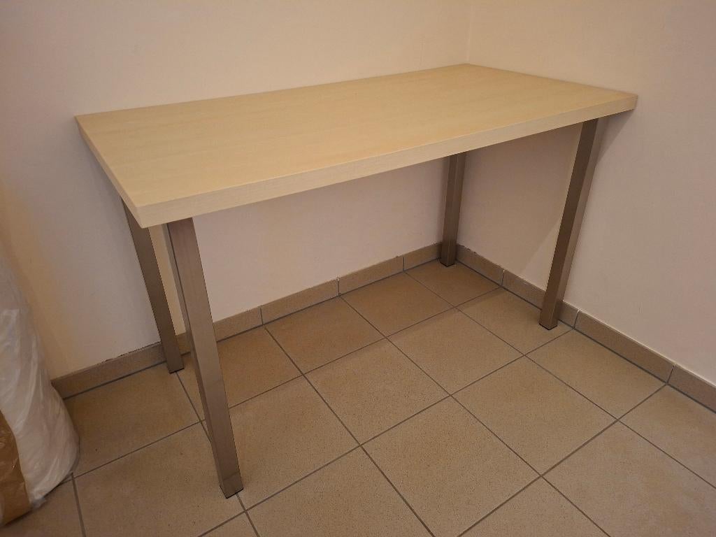 Tafel, Huis en Inrichting, Tafels | Eettafels, Ophalen, Gebruikt, 100 tot 150 cm, Vierkant