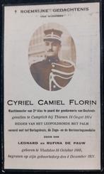 Bidprent WO1, Verzamelen, Ophalen of Verzenden