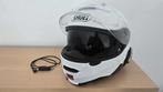 SHOEI Neotec II Wit, Motos, Femmes, Seconde main, XL, Casque intégral