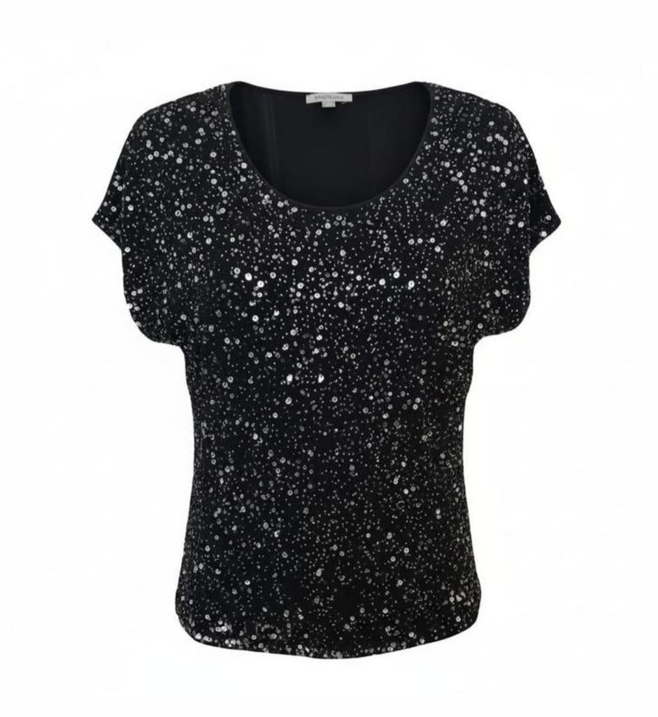 BANDOLERA Top Maat 40 - In Topstaat, Kleding | Dames, Topjes, Zo goed als nieuw, Maat 38/40 (M), Zwart, Korte mouw, Ophalen of Verzenden