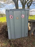 Container (sleutel verloren & slot te vervangen), Ophalen