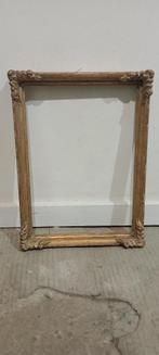Oud verguld uitgesneden leeg frame 25x35, c61, Ophalen, Gebruikt, Hout