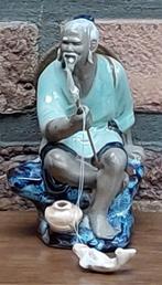 4 figurines de Mudman chinois en céramique, Enlèvement ou Envoi, Comme neuf, Humain