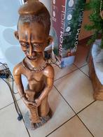 Afrikaans houten beeld., Ophalen of Verzenden