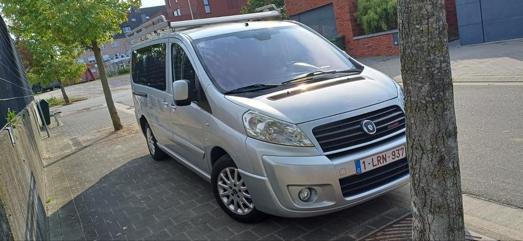 Fiat scudo lichte vracht 5 plaats, Euro 5, Zwart, 4 cilinders, Navigatiesysteem