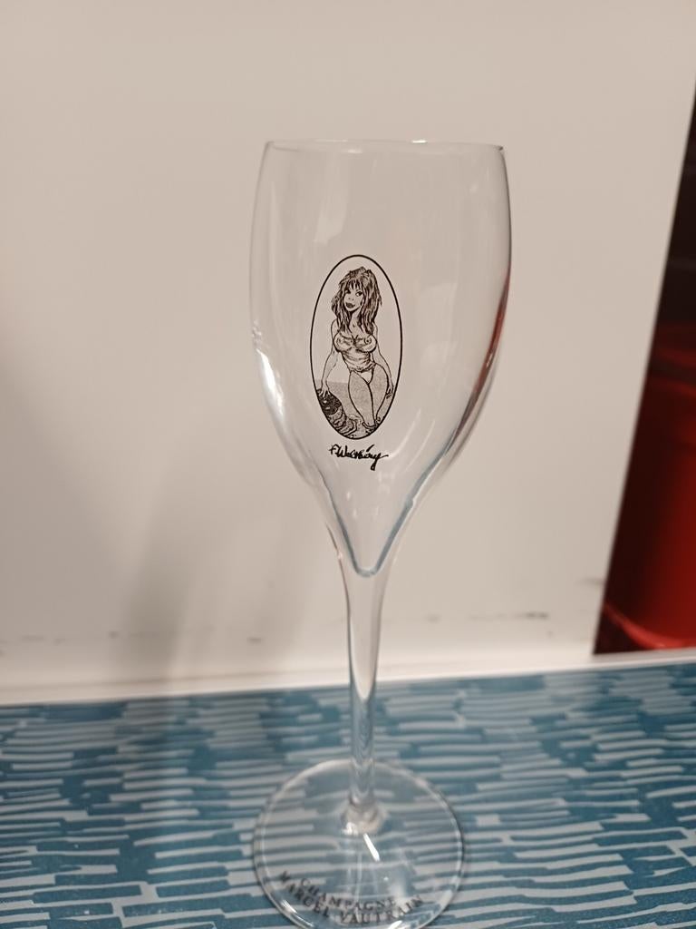 Walthery verre champagne, Collections, Enlèvement ou Envoi