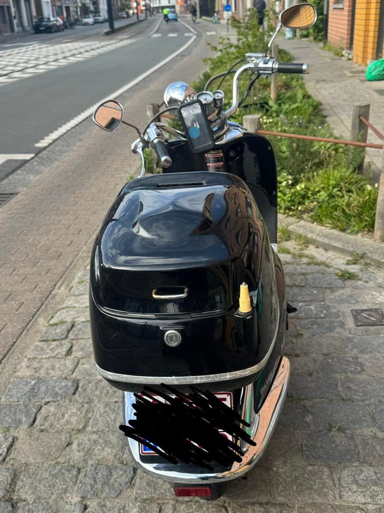 Scooter 125cc, Ophalen