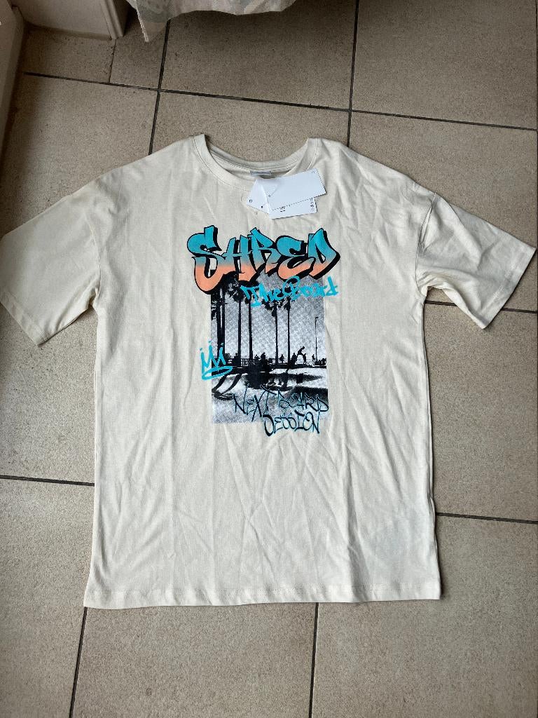 Nieuw t Shirt ' The Board ' - Maat 158 / 164, Kinderen en Baby's, Kinderkleding | Maat 158, Ophalen of Verzenden, Nieuw, Jongen