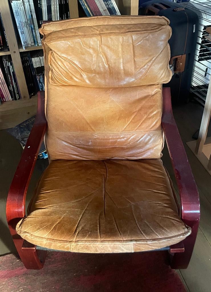 Fauteuil IKEA Poang, Maison & Meubles, Fauteuils, 75 à 100 cm, Enlèvement, Utilisé, 50 à 75 cm