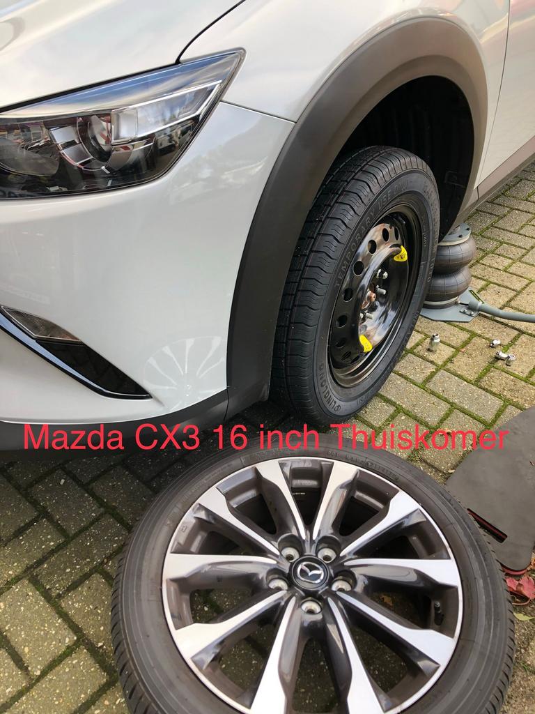 Thuiskomer Reservewiel MAZDA 3 CX3 CX5 CX60 <20", Autos : Pièces & Accessoires, Pneus & Jantes, Pneus et Jantes, Véhicule de tourisme
