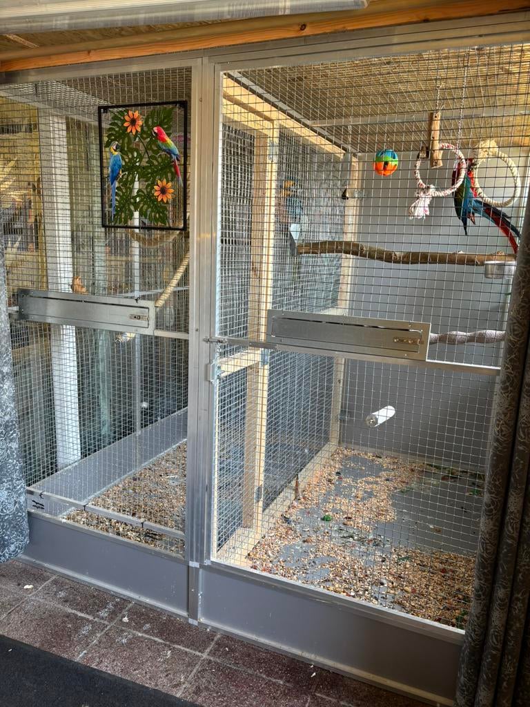 Volière à perroquet, Animaux & Accessoires, Enlèvement, Comme neuf, Volière