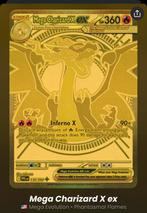 Recherché : GOLD MEGA Charizard X EX (anglais), Enlèvement ou Envoi, Comme neuf