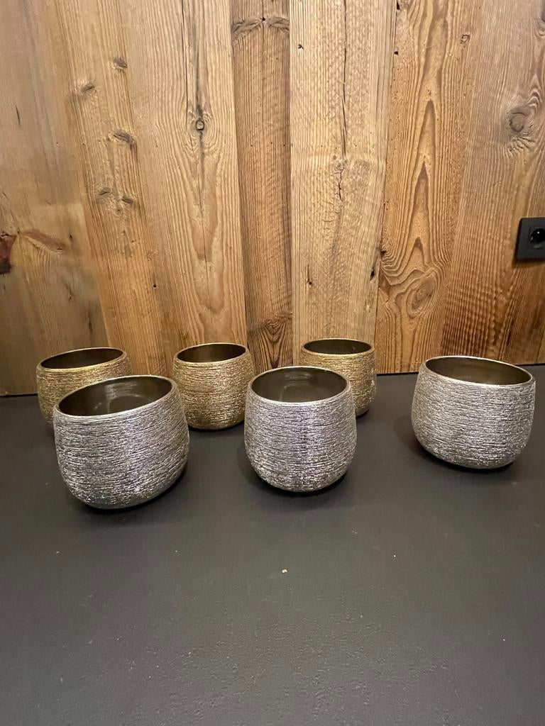 Bloempotjes ikea (6stuks), Tuin en Terras, Bloempotten, Ophalen of Verzenden, Zo goed als nieuw